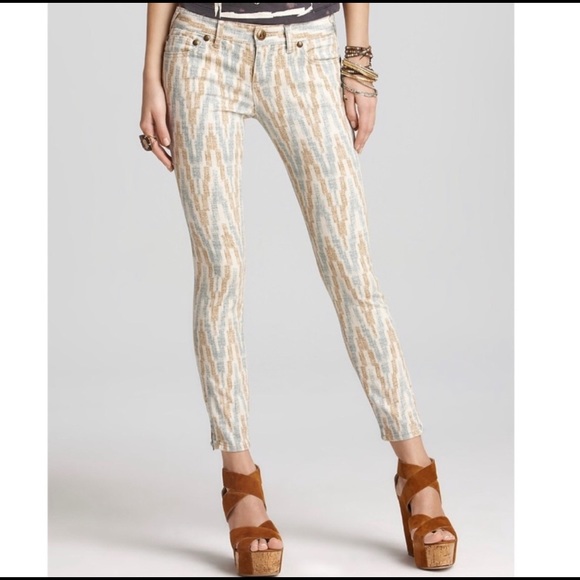 Free People | Ikat Chevron jeans - Picture 7 of 7